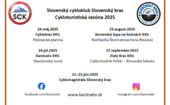 Cykloturistická sezóna 2025